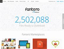 Tablet Screenshot of fantero.com